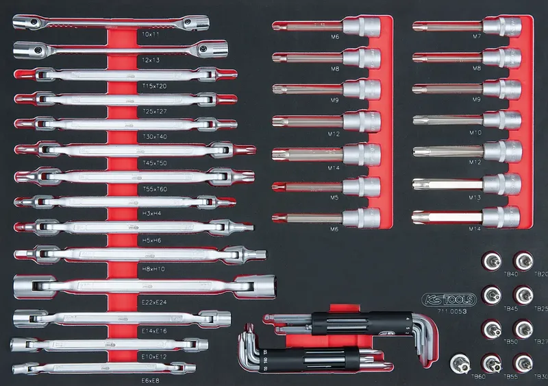KS Tools 7110053 Steckschlüsselsatz 711.0053 von KS Tools – Produktbild