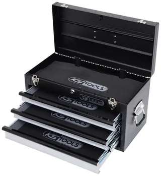 KS Tools 801.0003 Gereedschapskist (l x b x h) 520 x 260 x 302 mm von KS Tools, Schwarz – Produktbild 1 von 3