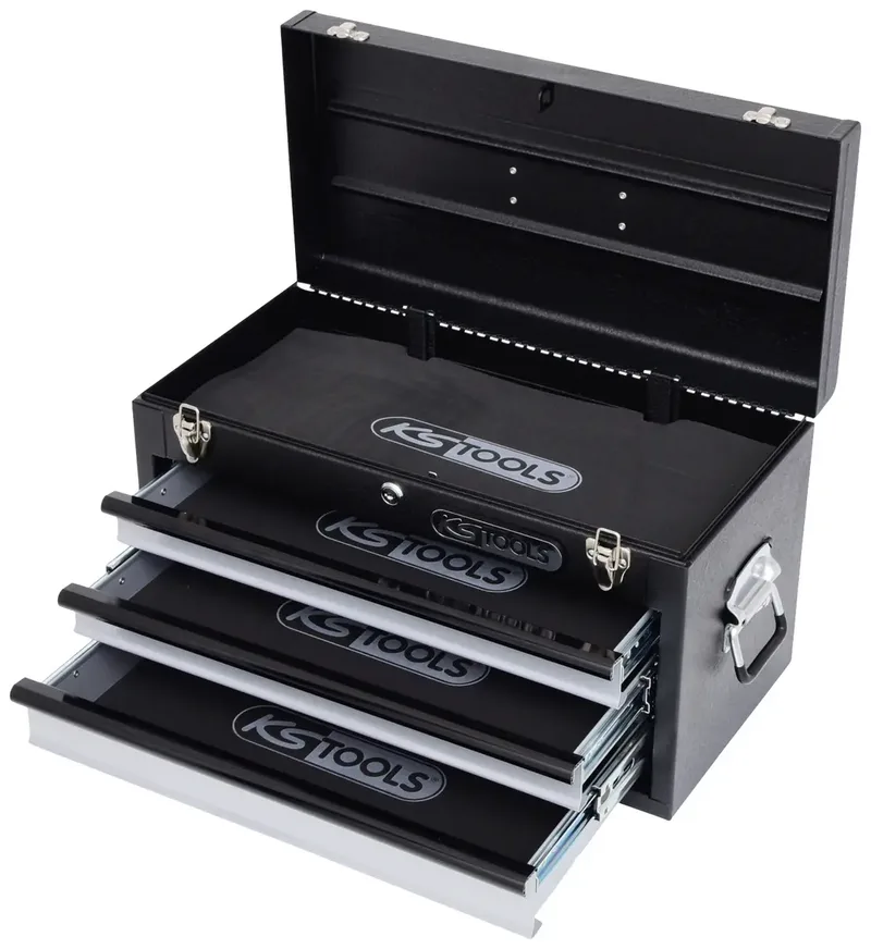 KS Tools 801.0003 Gereedschapskist (l x b x h) 520 x 260 x 302 mm von KS Tools, Schwarz – Produktbild 1 von 3