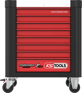 KS Tools 8104241 Werkstattwagen Herstellerfarbe: Schwarz, Rot by KS Tools – product image 3 of 3