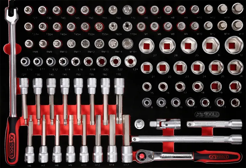 KS Tools 8110095 Steckschlüsselsatz 1/2 (12.5 mm) 811.0095 von KS Tools – Produktbild