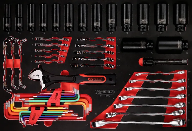 KS Tools 8111055 Steckschlüsselsatz 811.1055 von KS Tools – Produktbild