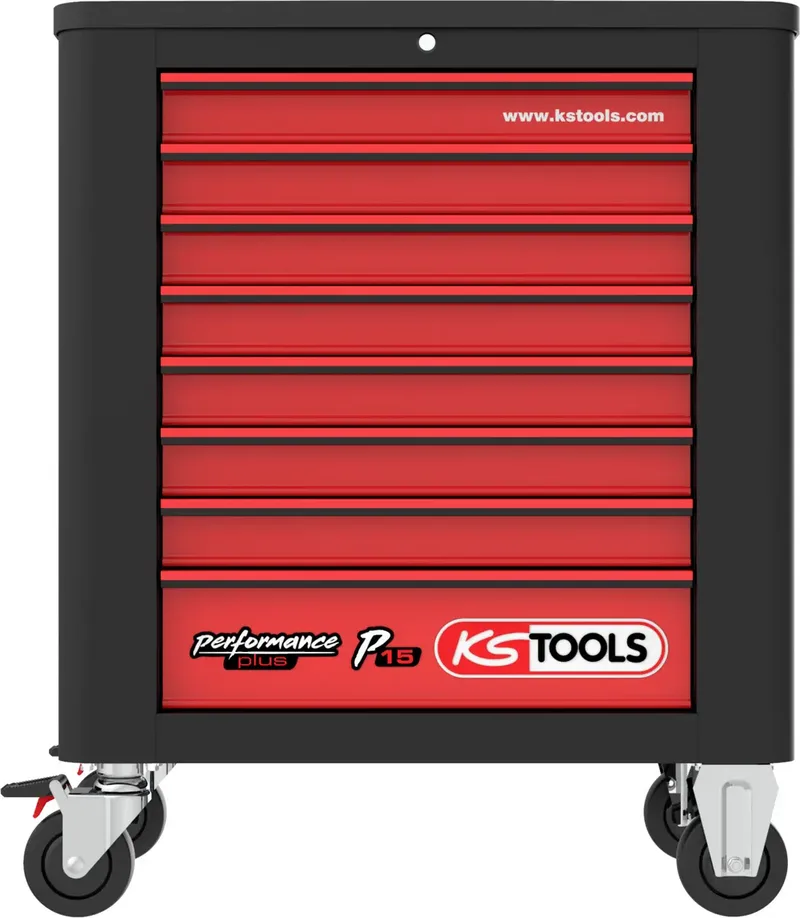 KS Tools 815.4241 Werkstattwagen Herstellerfarbe: Schwarz, Rot by KS Tools – product image 3 of 3