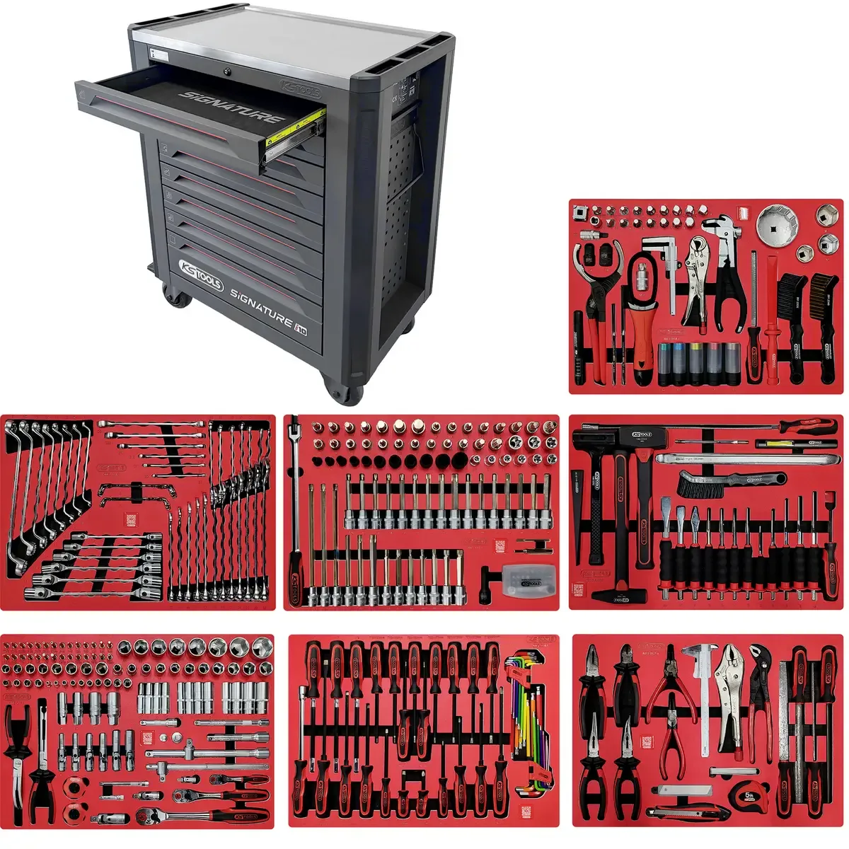 KS Tools 882.1397 Werkstattwagen Edelstahl von KS Tools – Produktbild