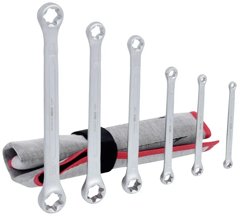 KS Tools 911.0370 Jeu de clés à œil doubles Ouverture de clé (métrique) 6 - 24 mm de KS Tools – image du produit