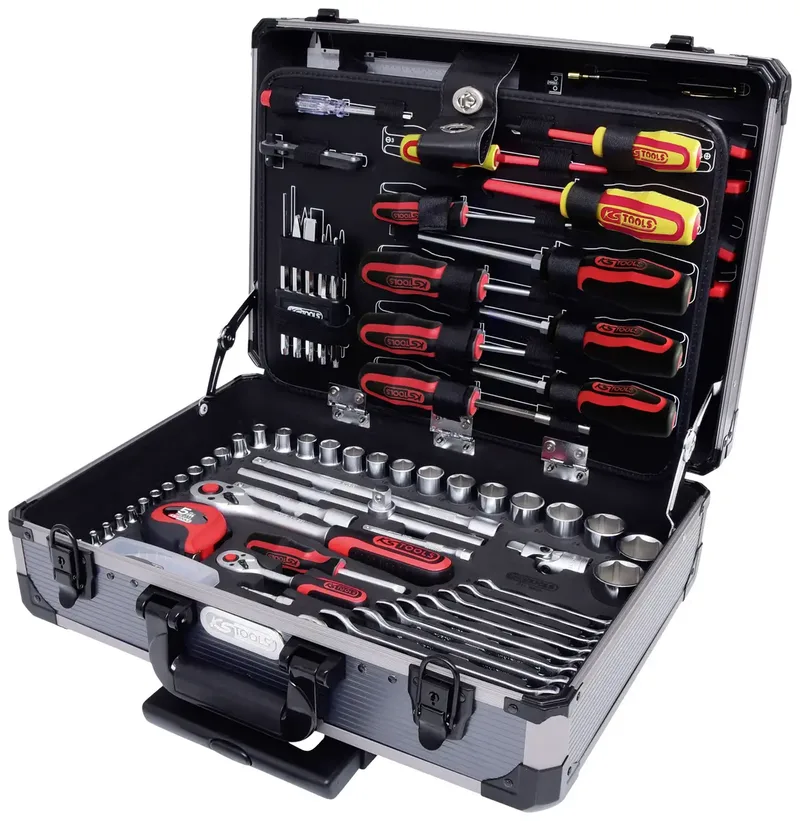KS Tools 911.0630 Werkzeugset Universal im Koffer 130teilig van KS Tools – productafbeelding