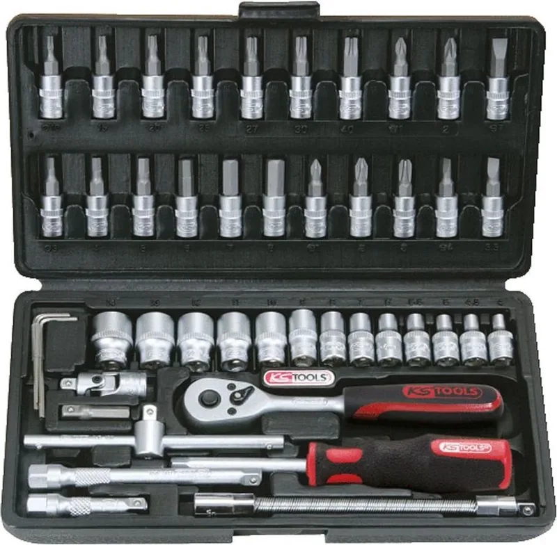 KS Tools 911.0646 Dopsleutelset 46-delig by KS Tools, Kleurloos – product image
