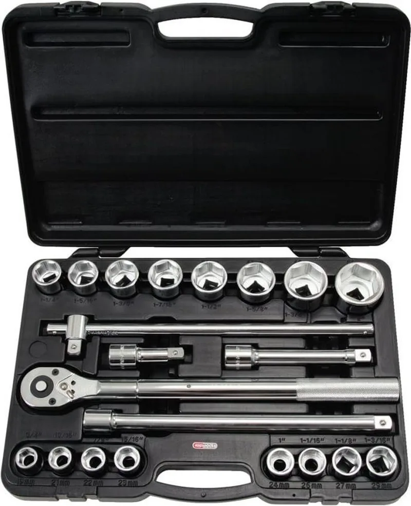 KS Tools 911.0721 Dopsleutelset 21-delig de KS Tools, Kleurloos – image du produit