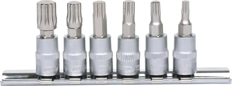 KS Tools 911.1547 1/4" XZN Bit Dopslag Set (6 Delig) by KS Tools – product image