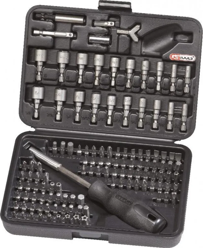 KS Tools 911.2085 1/4" Bitset, 122-dlg van KS Tools – productafbeelding