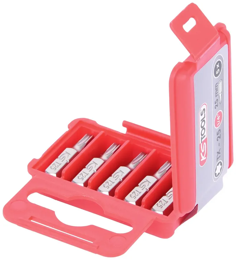 KS Tools 911.2322 911.2322 TX-Bit Antrieb: 1/4 (6.3 mm) Abtrieb: TX TX 25 25 mm de KS Tools – image du produit 2 sur 2