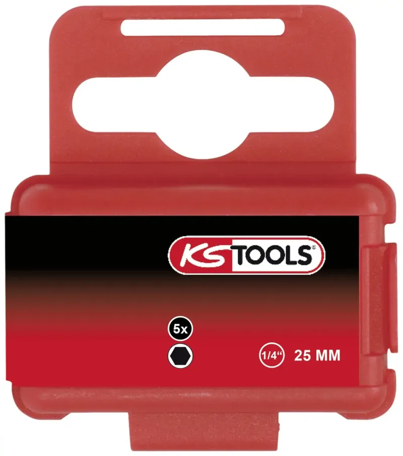 KS Tools 911.3559 911.3559 Sechskant-Bit Antrieb: 1/4 (6.3 mm) Abtrieb: Sechskant 1.5 mm 25 mm by KS Tools – product image