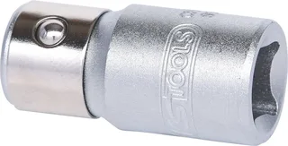 KS Tools 911.4327 1/4 Bit-Adapter-Stecknuss, mit Spannring by KS Tools – product image 2 of 2