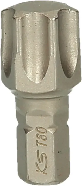 KS Tools 911.5148 Torx-Bit 5/16 Tx60 Laenge 30mm plus6 TX-Bit Antrieb: 5/16 (8 mm) Abtrieb: TX TX 60 30 mm by KS Tools – product image 1 of 2