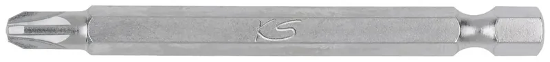 KS Tools 911.7528 9117528 Kreuzschlitz-Bit Antrieb: 1/4 (6.3 mm) Abtrieb: Kreuzschlitz Pozidriv PZ 2 75.0 mm by KS Tools – product image