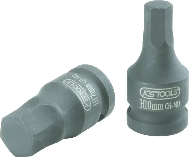 KS Tools 9110907 911.0907 Innen-Sechskant Kraft-Steckschlüsseleinsatz 12.0 mm 1/2 12 mm 1/2 (12.5 mm) de KS Tools – image du produit