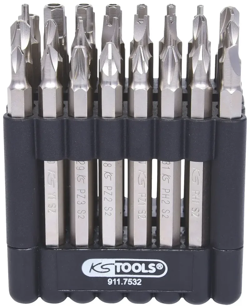 KS Tools 9117532 911.7532 Bit-Set Außen-Sechskant van KS Tools – productafbeelding