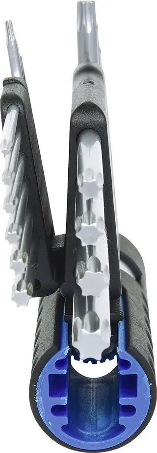 KS Tools 920.2520 TX Haakse schroevendraaierset T 8, T 10, T 15, T 20, T 25, T 27, T 30, T 40, T 45, T 50 10-delig de KS Tools – image du produit 2 sur 2