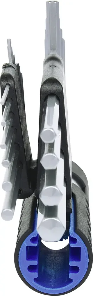 KS Tools 9202150 Inbus Haakse schroevendraaierset 1/16 inch, 5/64 inch, 3/32 inch, 1/8 inch, 5/32 inch, 3/16 inch, 7/32 inch, 1/4 inch, 5/16 inch, 3/8 inch de KS Tools – image du produit 2 sur 2