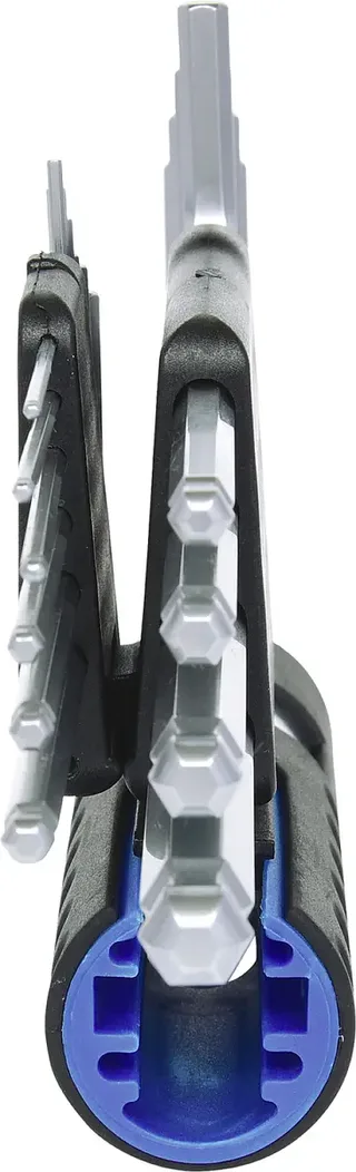KS Tools 9202250 Inbus Haakse schroevendraaierset 5/64 inch, 3/32 inch, 1/8 inch, 5/32 inch, 3/16 inch, 1/4 inch, 5/16 inch, 3/8 inch, 1/2 inch, 9/16 inch de KS Tools – image du produit 2 sur 2
