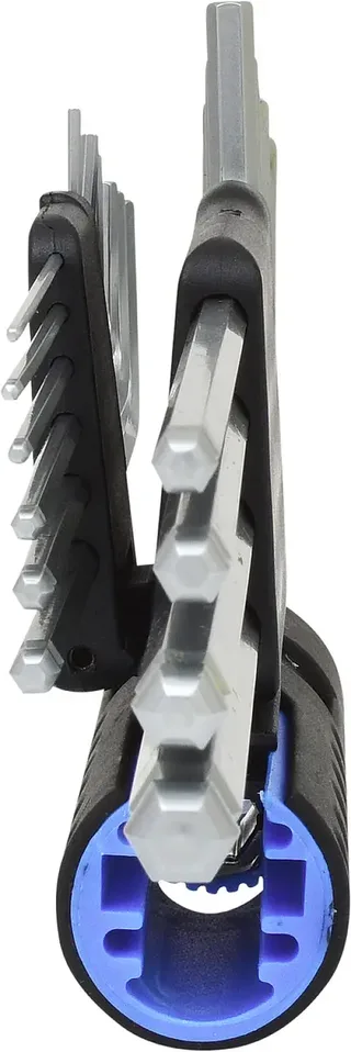 KS Tools 9202450 Inbus Haakse schroevendraaierset 5/64 inch, 3/32 inch, 1/8 inch, 5/32 inch, 3/16 inch, 1/4 inch, 5/16 inch, 3/8 inch, 1/2 inch, 9/16 inch von KS Tools – Produktbild 2 von 2