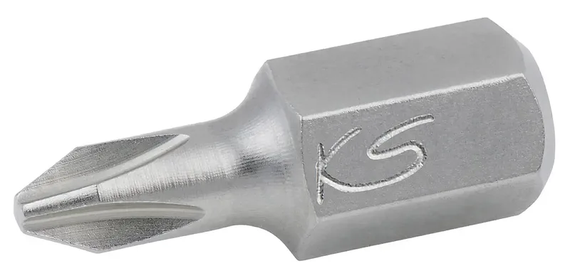 KS Tools 930.3019 9303019 Kreuzschlitz-Bit Antrieb: 1/4 (6.3 mm) Abtrieb: Kreuzschlitz Phillips PH 1 30.0 mm by KS Tools – product image