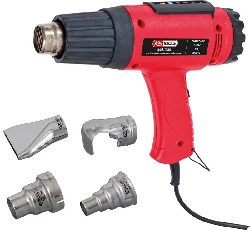hete luchtblazer set van KS Tools – productafbeelding