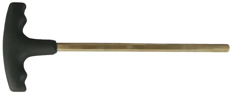BRONZEplus Innensechskant-Winkelstiftschlüssel mit T-Griff 6 mm lang von KS Tools – Produktbild