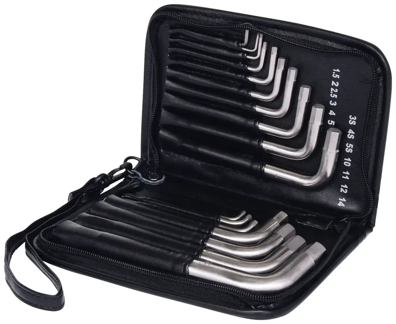KS Tools 9652004 Inbus Haakse schroevendraaierset 1.5 mm, 2 mm, 3 mm, 4 mm, 5 mm, 6 mm, 7 mm, 8 mm, 9 mm, 10 mm, 11 mm, 12 mm, 14 mm 17-delig de KS Tools – image du produit 1 sur 2