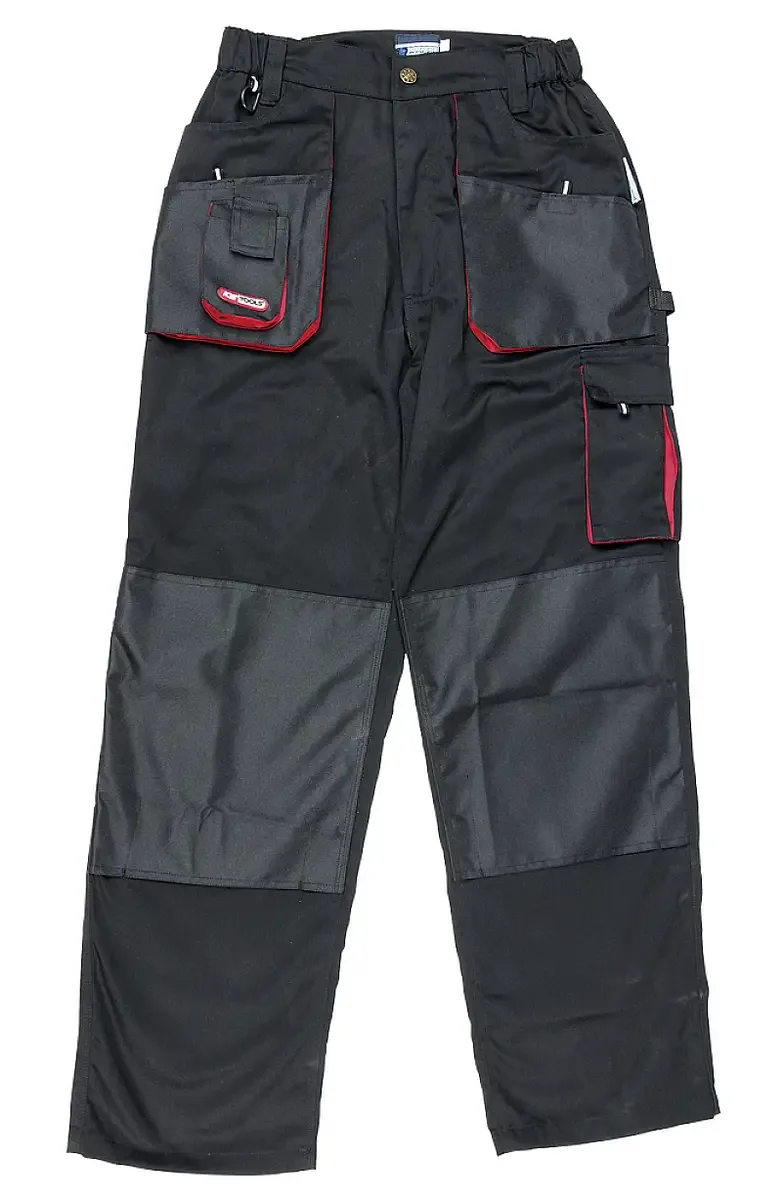 KS Tools 985.0672 Werkbroek Zwart van KS Tools, Zwart, 52 – productafbeelding