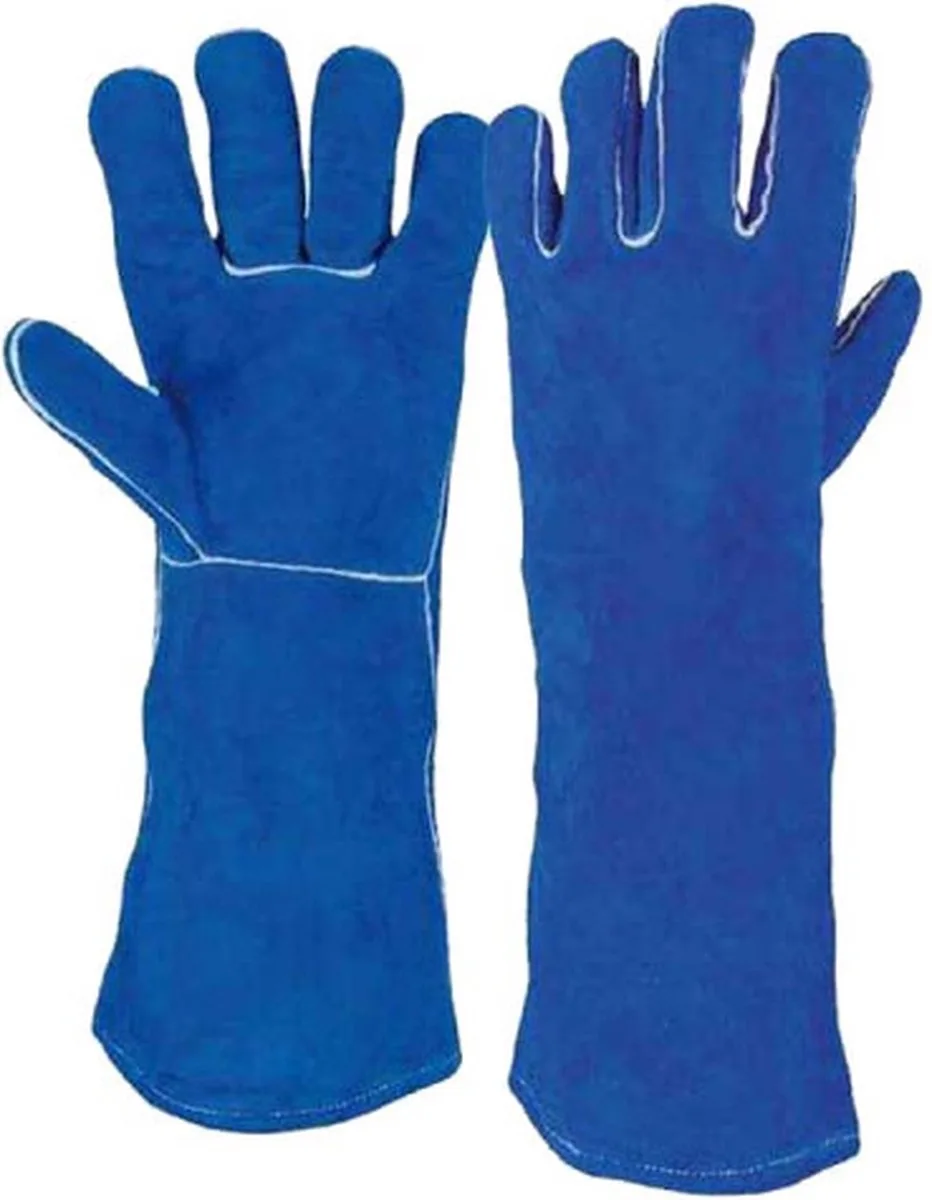 KS Tools 985.7040 Leren lashandschoenen lang, 10 van KS Tools, Kleurloos – productafbeelding