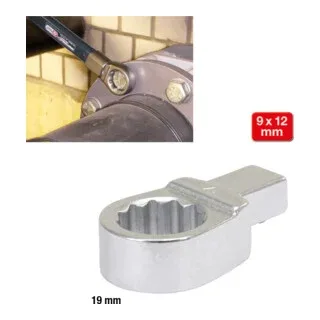 KS Tools 9x12mm Einsteck-Ringschlüssel, 19mm von KS Tools – Produktbild