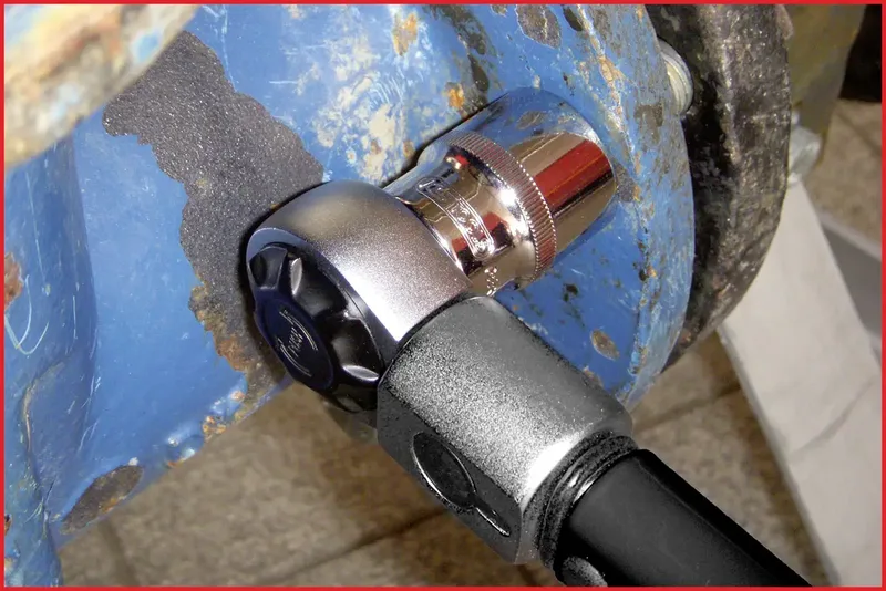 KS Tools 9x12mm Einsteck-Umschaltknarre, 3/8" van KS Tools – productafbeelding 2 van 3