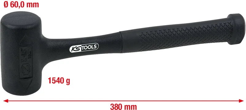 Kunststof hamer 1720 g 140.5258 de KS Tools – image du produit