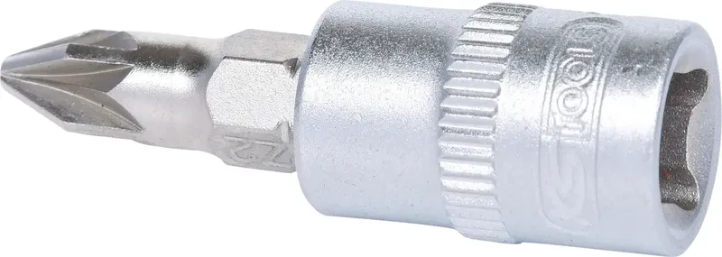 PZ2 Bit Inbuskop 1/4" 37mm Chroom-Vanadium van KS Tools – productafbeelding 2 van 2