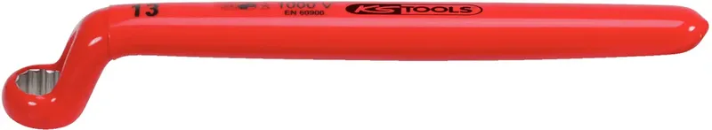 Ringschlüssel mit Schutzisolierung, gekröpft , 17mm KS Tools 117.1317 by KS Tools – product image