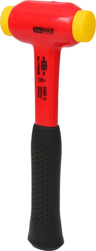 Schonhammer mit Schutzisolierung, Kopf Ø 35mm KS Tools 117.1127 von KS Tools – Produktbild 1 von 2