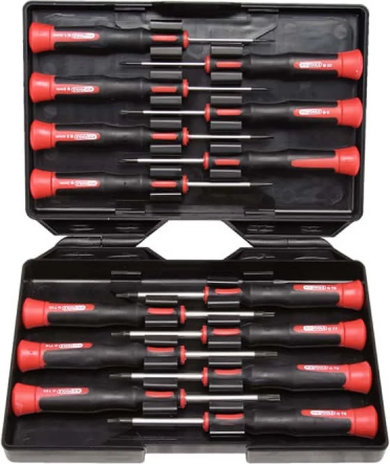 Schroevendraaierset KS TOOLS - Elektronica - 14 stuks - 500.7170 by KS Tools, Kleurloos – product image