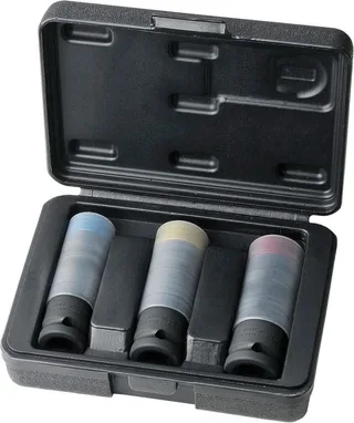 SLIMPOWER Impact doppenset (3 stuks) by KS Tools, Kleurloos – product image 1 of 3