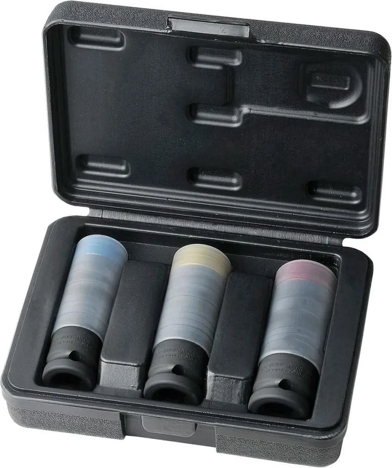 SLIMPOWER Impact doppenset (3 stuks) de KS Tools, Kleurloos – image du produit