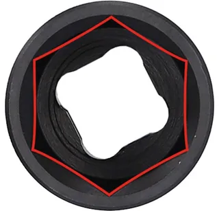 Steckschlüssel 1/2″ Spezial-Alu-Felgen-Kraft-Stecknuss-Satz für Ford, 18.5 515.0895 van KS Tools – productafbeelding 3 van 5