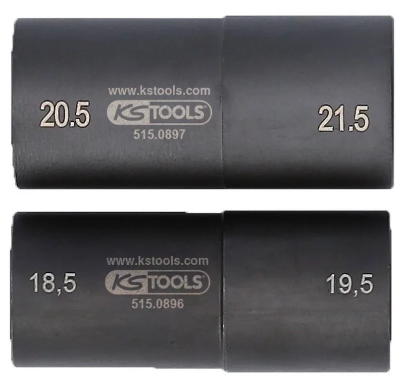 Steckschlüssel 1/2″ Spezial-Alu-Felgen-Kraft-Stecknuss-Satz für Ford, 18.5 515.0895 van KS Tools – productafbeelding 4 van 5