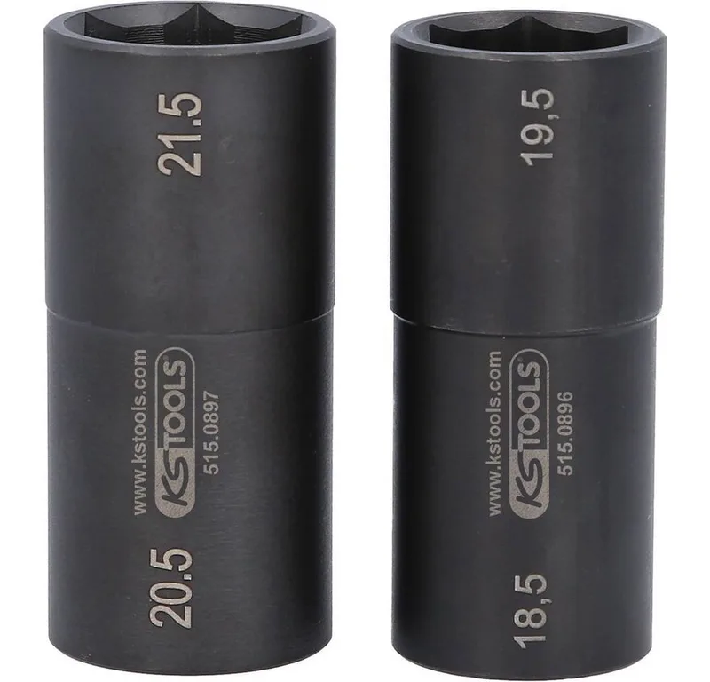 Steckschlüssel 1/2″ Spezial-Alu-Felgen-Kraft-Stecknuss-Satz für Ford, 18.5 515.0895 van KS Tools – productafbeelding 1 van 5