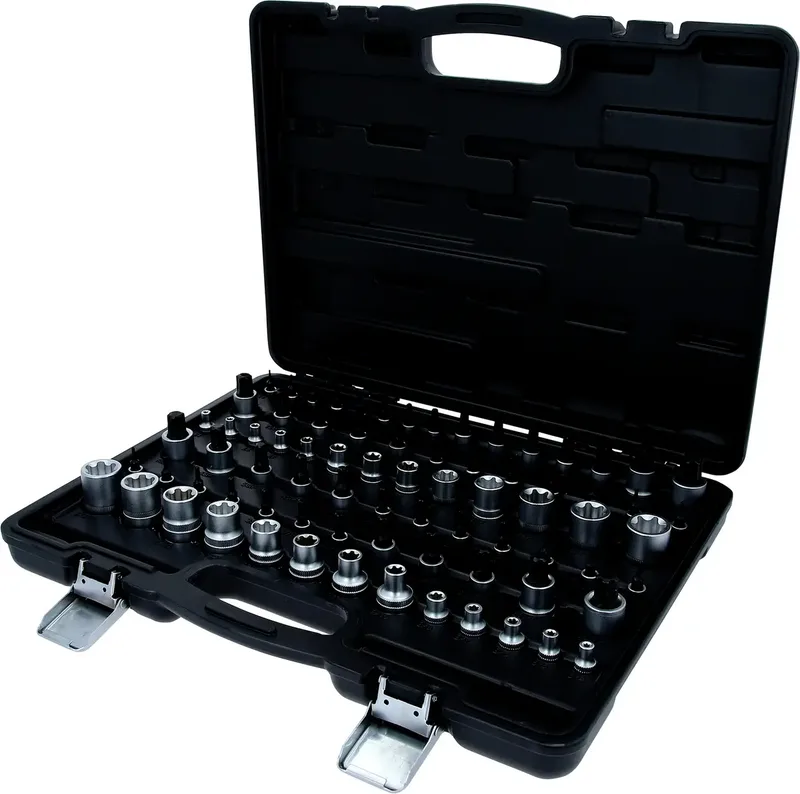 Steckschlüsselsatz zöllig 1/4, 3/8, 1/2 911.0077 by KS Tools – product image