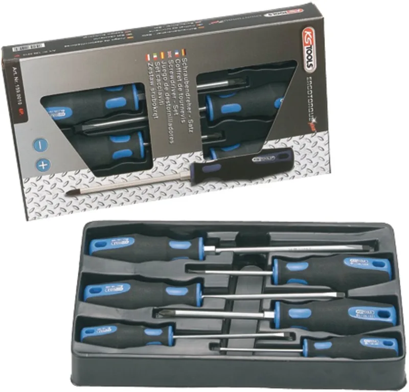 Torque schroevendraaier set (6 stuks) by KS Tools, Kleur – product image