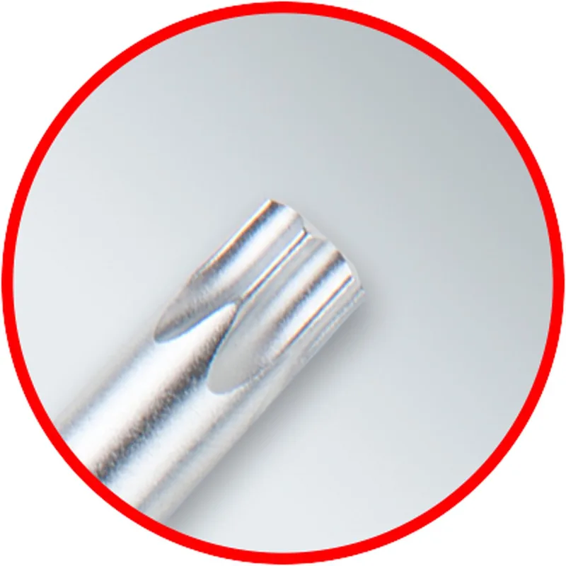 TX Haakse schroevendraaierset T 8, T 10, T 15, T 20, T 25, T 27, T 30, T 40, T 45, T 50 10-delig de KS Tools, Kleurloos – image du produit