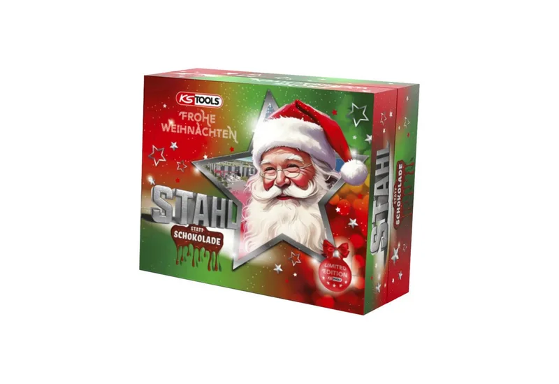 Werkzeugset KS Tools Adventskalender 2025 mit 1/4 eMONSTER Akku-Bit-Schrauber-Satz by KS Tools, Multicolour – product image 2 of 5