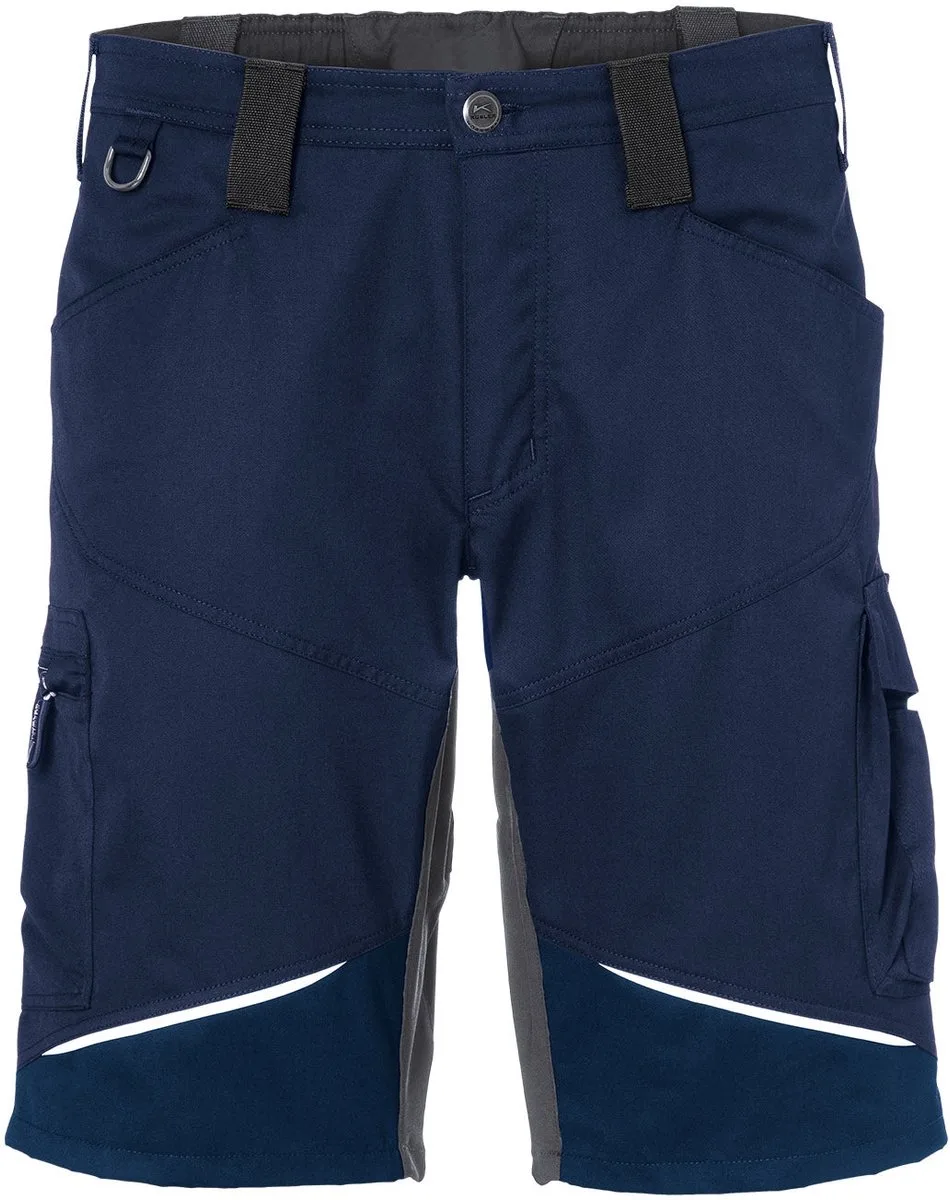 ACTIVIQ 29505231 Hi Vis Reflecterend Korte Werkbroek HEREN Werkshort Antraciet - Stretch by Kübler, Dark blue – product image