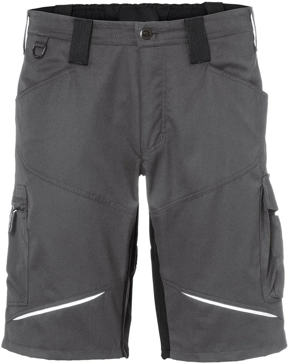 ACTIVIQ 29505231 Korte Werkbroek HEREN Werkshort Antraciet Zwart - Stretch by Kübler, Grey – product image