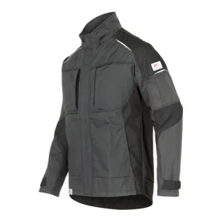 ACTIVIQ cotton+ Jacke anthrazit/schwarz von Kübler, 3XL – Produktbild